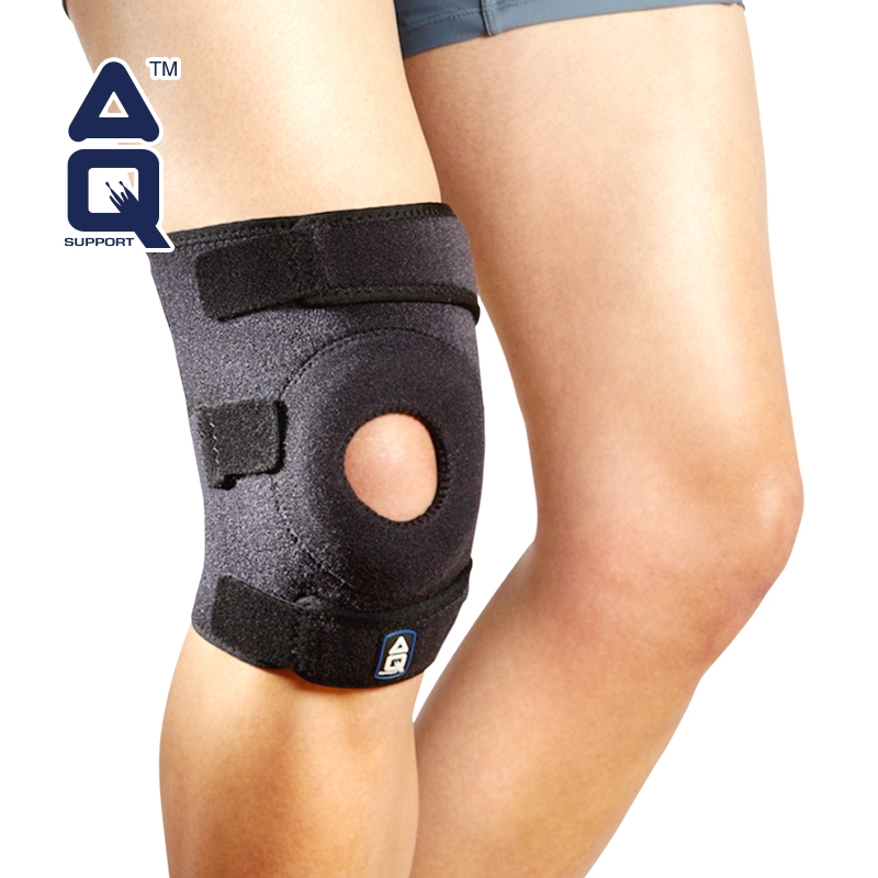 沧州美国AQ正品 护膝 篮球运动跑步健身膝盖防护拉力防滑耐磨 护具5056