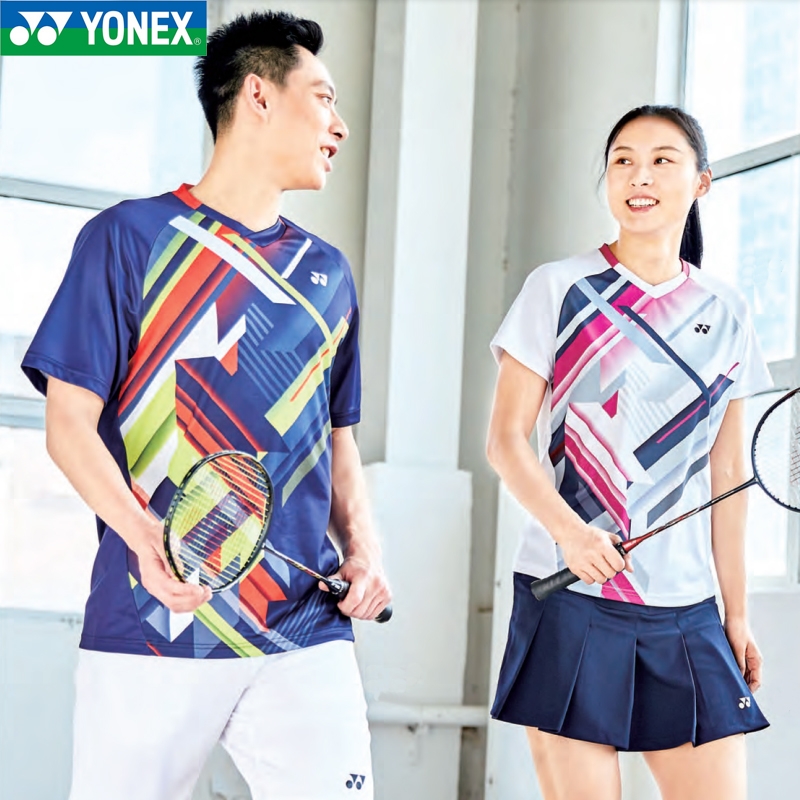YONEX尤尼克斯正品羽毛球鞋110230BCR 运动T恤（男）