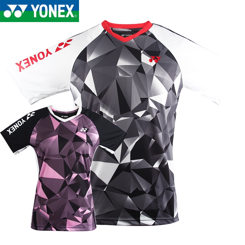 YONEX尤尼克斯正品羽毛球鞋110569BCR 运动T恤（男）