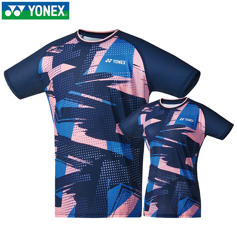 YONEX尤尼克斯正品羽毛球鞋115080BCR 运动T恤（男）