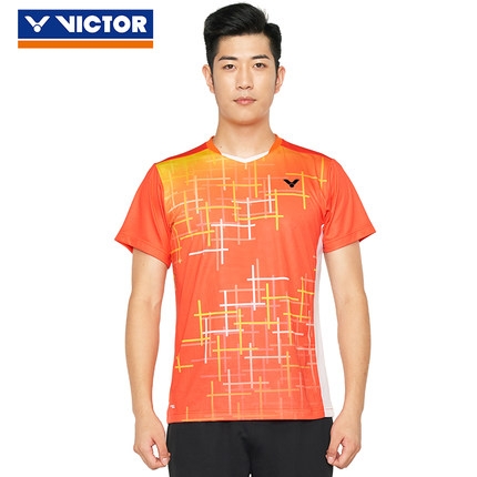 锦州victor威克多正品羽毛球服T-90007 T恤