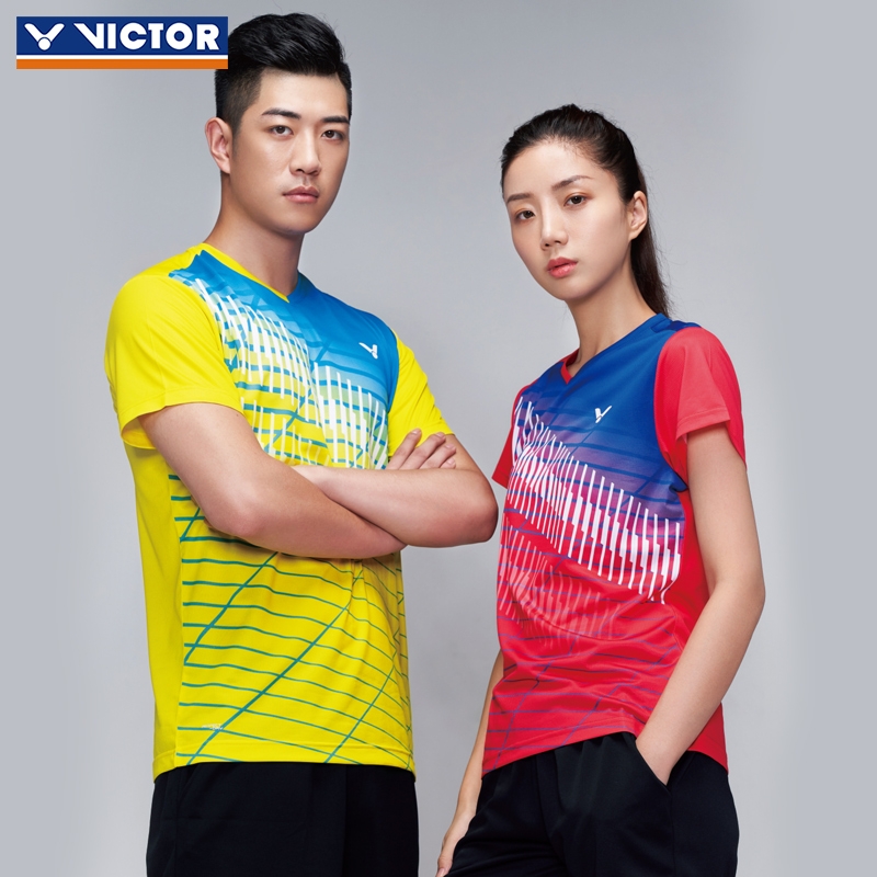 西藏 victor威克多正品羽毛球服T-90010 T恤